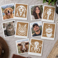 5 Custom Stencil Cards